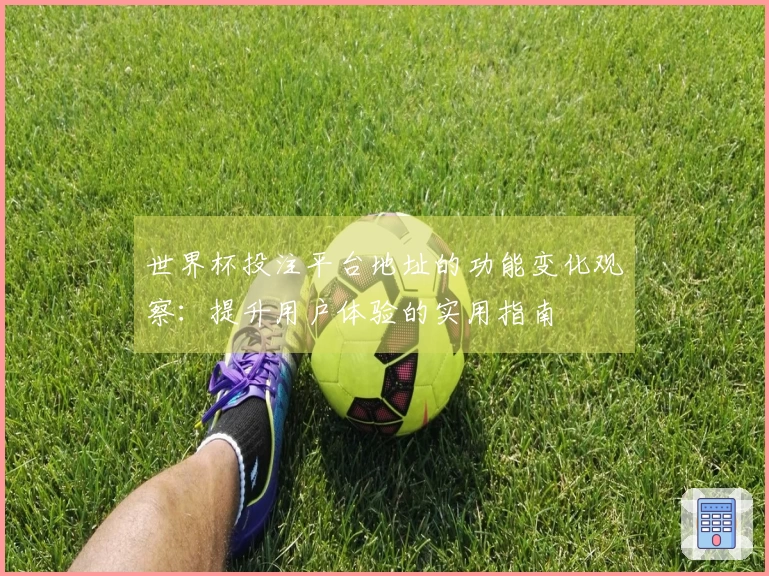世界杯投注平台地址的功能变化观察：提升用户体验的实用指南