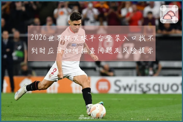 2026世界杯买球平台登录入口找不到时应该如何排查问题及风险提示