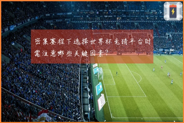 密集赛程下选择世界杯竞猜平台时需注意哪些关键因素？